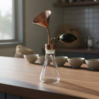 Sturdy Funnel Fragrance Bottle Multi-Use Glass Scent Bottle Portable for Cafe