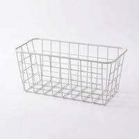 Bathroom Storage Baskets Wall Mounted with No Drill for Renters, Iron Wire Hanging Organiser for Kitchen Organisation