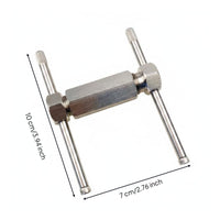 Snooker Tip Steel Press Body Billiard Cue Tip Press Portable Sports Gear for Billiards Shop