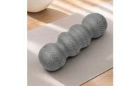Solid Peanut Roller with Textured Surface Lightweight Peanut Foam Roller High-Density Foam Massage Tool Deep Tissue for Runners, Stretching
