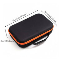 Long-Lasting EVA Hard Shell Case Shockproof Electric Drill Case Water Resistant Protective Container Internal Mesh Pocket for Travel