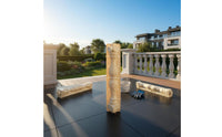 Thickened ABS Plastic Vase-Shaped Baluster Mold Easy Demolding Concrete Baluster Mold Reinforced Design Balcony Column Casting Form Crack Resistant for Contractors