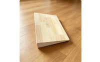 Angled Wooden Slant Board Stable Calf Stretch Board Secure Calf Stretcher Portable for Home Mobility, Mind-Body Practice