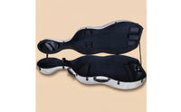 Cello Case Sheltering Musical Instrument Case with Wheels Wheeled for Students, Artists, Rehearsals, Concerts