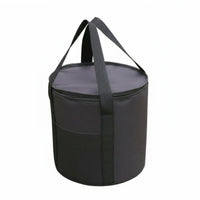 Cookware Organizer Bag Insulated Camping Storage Bag Wear-Resistant Large Capacity Outdoor Tote for Campers, Barbecue, Travel