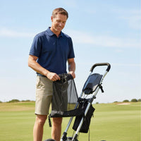 Golf Push Cart Storage Bag Firm Fastening Golf Trolley Storage Bag Lightweight Sports Gear for Golfers