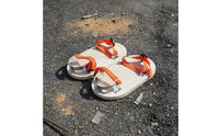 Asphalt Shoes with Straps Heavy-Duty Asphalt Shoes Easy to Maintain Footwear for Road Pavers, Construction Workers