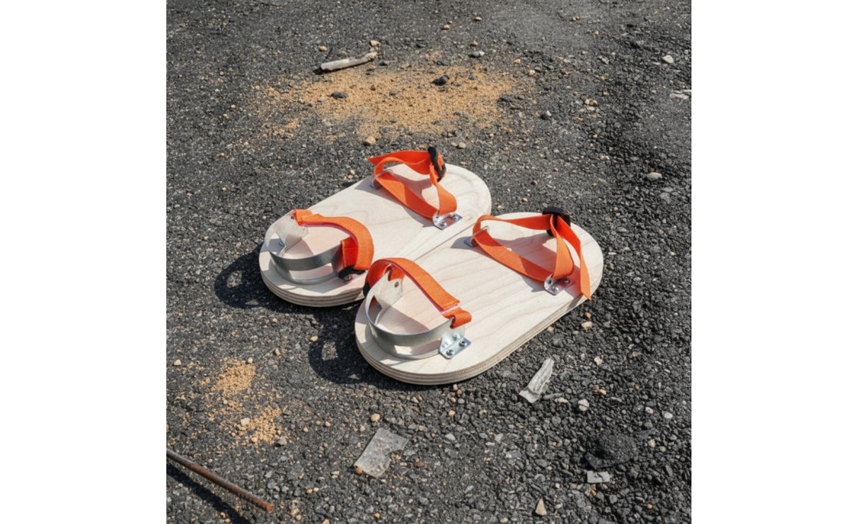 Asphalt Shoes with Straps Heavy-Duty Asphalt Shoes Easy to Maintain Footwear for Road Pavers, Construction Workers