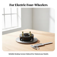 Integrated Brake Disc Hub Straw Hat Type 5-Lug Cast Iron Brake Disc