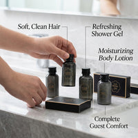 Toiletries Holder Amenities Tray, Waterproof Lightweight Acrylic Counter for Bathroom Washroom Powder Room, Organizers and Storage