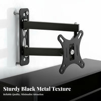 Flat Panel TV Wall Mount Display Bracket System Compliant TV Wall Mount Adjustable View for Homeowners, DIY Enthusiasts, Entertainment Center, Office