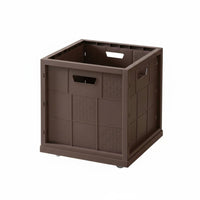 Vintage Design Book Bin Large Capacity Wheeled Book Organizer Dust-Proof Lid