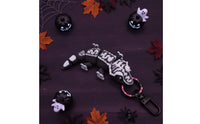 Articulated Gecko Keychain 3D Printed Keyring with Articulated Gecko Backpack Charm Poseable Reptile Figure Flexible