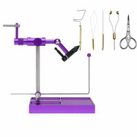 Rotary Fly Tying Vise Bench Top Fly Tying Vise Balanced Tool for Hobbyists