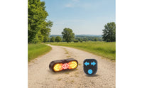 LED Bike Tail Light with Turn Signals Flashing Bike Tail Light with Wireless Control for Commuters