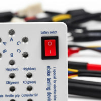 Quick Assessment Brushless Drive Universal Tester Multifunctional Electric Bicycle Controller Tester Easy To Use Electric Bike Phase Angle Sensor Portable for Repair Technicians