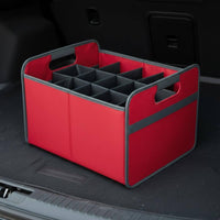 Portable Beverage Storage Box Large Capacity Foldable Bottle Storage Box Versatile Foldable Beverage Carrier for Camping