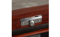 Flute Headjoint Case Safeguarding Flute Headjoint Case with Padding Wooden Box with Latch Elegant Organizer Compact for Flutists