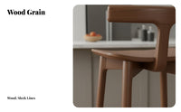 Ergonomic Design Solid Wood Bar Stool Easy Assembly Counter Height Stool with Back Non-Slip Floor Protection Modern Backrest Counter Chair for Homeowners, Renters, Adults, Cafe, Pub, Restaurant