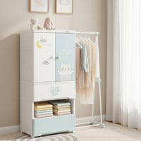 configurable Cube Organizer Large Capacity Storage Cabinet Easy Assembly for Toddlers