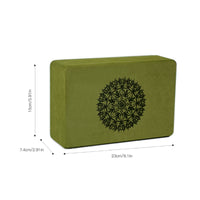 Exercise Block Supportive Exercise Brick Non-Slip High Density Foam Block for Dancers, Pilates