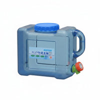 Large Capacity PC Water Container Outdoor Use Camping Water Container Easy to Carry Transparent Body for Travel