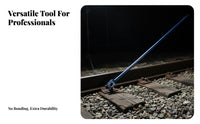 Railway Fastener Puller Heavy Duty Railroad Track Tool Single-Piece Ly Molded Nail Puller for Professionals, Emergency Urgent Help, Garage