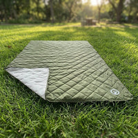 Picnic Blanket and Waterproof Blanket for Family Outings, Large Waterproof Picnic Blanket with Fleece, Camping Blanket and Beach Mat with Bag
