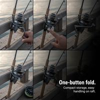 Minglun Wolf King All-Metal Spinning Fishing Reel for Sea Rods, Lure, and Raft Fishing