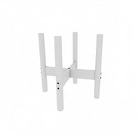 Nordic design & aesthetic crisscross base Planter Stand Minimalist Design X-Shaped Floor Stand Space-Saving bloom Pot Rack Easy to Assemble for Home Decorators, homeowners, fromice Workers, Living Room, Balcony, Bedroom, Corner