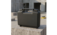 Hard Carrying Case with Handle Portable Shockproof Equipment Case Compact Empty for Outdoor