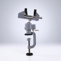 Bench Vise with Swivel Base Compact Bench Vice with Swivel Base Table Vise Portable Tool Easy to Install for Hobbyists, Workshop