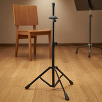 Trombones Stand Metal Adjustable Trombones Stand Non-Slip Base Instrument Support