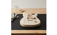 Handmade Unfinished Electric Guitar Body DIY Friendly Basswood Guitar Body Paintable Musical Instrument Part for Luthiers, Workshop