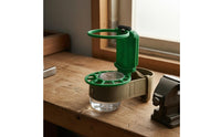 Foldable Belt Drink Holder Plastic Snap-on Beverage Holder Circular Loop Waist Accessory Green