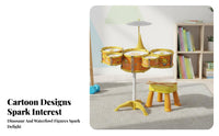 Early Education Kids Drum Set Develops Hand-Eye Coordination Toddler Jazz Drum Kit Great Gift children's Percussion Set Safe Design for Beginners, Preschoolers, Music Learning, Birthday Party, Playtime, Holiday Celebration