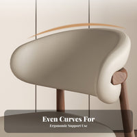 Nordic Design Ysupport Chair Italian design Dining Room Seat Thickly Padded padding Indoor Seating Ergonomic spine-supportingrest for Restaurant Owners, Homeowners, Interior Designers, Kitchen, Home Office, Bedroom, book corner