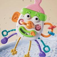 Sensory Pull String Toy Soft Baby Bottle Toy Long-Lasting Safe for Babies, Crib