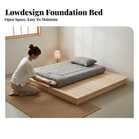 Levitating Low-Profile Bed Frame Headboardless Design Levitating Bed Frame with Illuminated Lights Minimalist and Design Bedroom Furniture for Adults