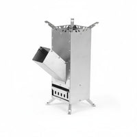 Portable Compact Cooker Efficient Combustion Biomass-Fueled Camp Cooker Lightweight Camping for Campers, Survivalists