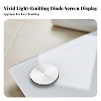 Digital Home Scale High Precision Sensors Electronic Weight Scale Reinforced Glass Surface Electronic Weighing Machine for Families, Athletes, Home