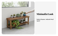 Multi-Layer Design Tiered Flower Shelf Anti Tiered Plant Shelf Stepped Structure Garden Furniture Multipurpose for Gardeners, Home Decorators, Homeowners, Outdoor, Balcony, Indoor, Living Room