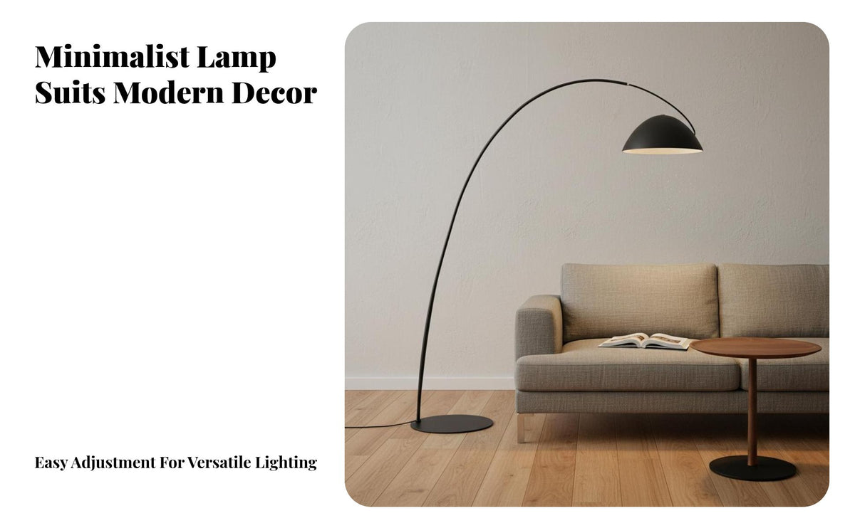 Modern Floor Lamp Creative Shapes Sculptural Floor Lamp Stable Weighted Base Living Room Accent Light for Design Enthusiasts, Adults, Bedroom, Study
