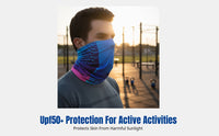 Multifunctional Ice Silk Cycling Headwear, Cooling Neck Gaiter, Quick-Dry Sports Headband, Outdoor Sun Protection Face Cover