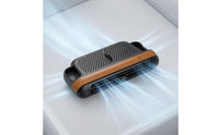 Batterycorded Car Seat Cooling Fan Compact Seat-Back Fan Perforated Top Vehicle Gear ABS