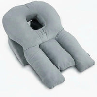 Breathable Design Face down Sleeping Pillow Versatile Use Prone Position Pillow Washable Cover Eye Surgery Support Cushion Memory Foam Filled for Vitrectomy Patients, Post-Op Recovery