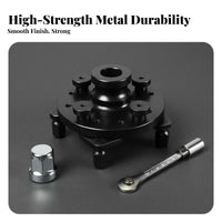 Tire Balancer Clamp Secure Clamping Holeless Tire Adapter High-Quality Steel Wheel Balancer Adapter for Mechanics, Auto Repair Shops