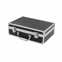 Locking Hard Case Lockable Security Hard Shell Carrying Case Reinforced Corners Combination Lock Box for Storage, Travel, Worksite