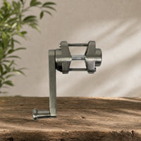 Replacement Patio Umbrella Crank Handle Universal Umbrella Crank with Clamp Long-Lasting Hardware Metal for Backyard