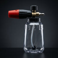 Spray Bottle Soap Dispenser for Car Cleaning and Car Wash, High Pressure Pump Sprayer for Car Foam, Large 1.5L Bottle, 1/4 Inch Quick Release